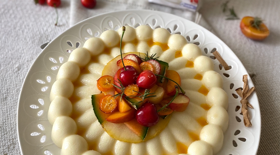 Panna Cotta senza glutine alla frutta